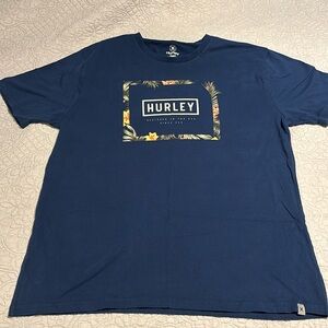 Hurley Men’s Large Navy Blue T Shirt